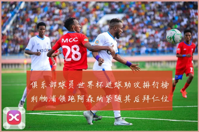 俱乐部球员世界杯进球助攻排行榜利物浦领跑阿森纳紧随其后拜仁位列第三